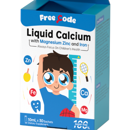 Freecode Liquid Calcium with Magnesium, Zinc and Iron